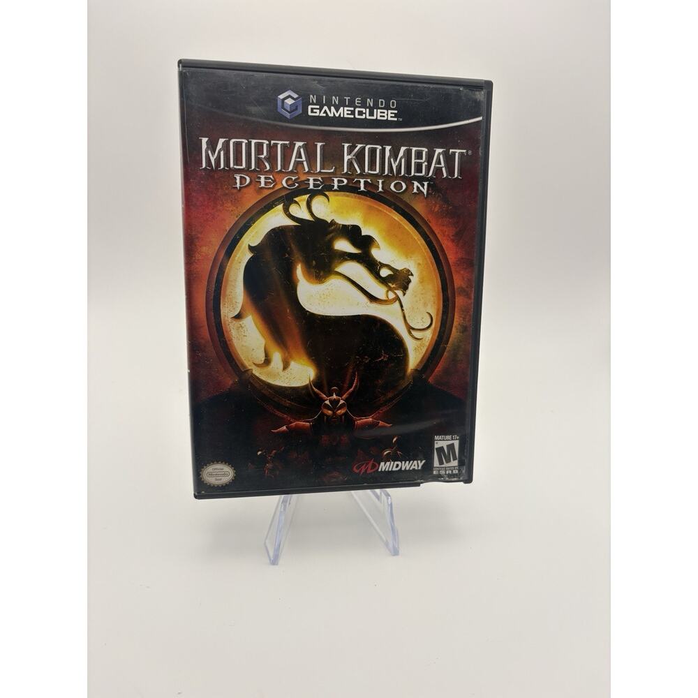 Mortal Kombat: Deception (Nintendo GameCube, 2005) No Manual TESTED